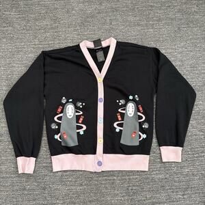 Studio Ghibli Spirited Away Her Universe Sweater Women Medium No Face Bathhouse